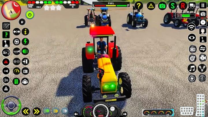 Real Farm Indian Tractor Game captura de pantalla 4