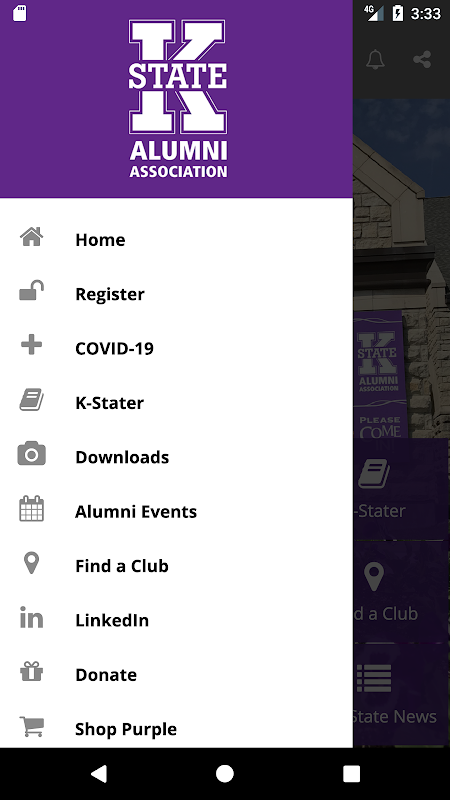 Screenshot K-State Alumni Link for Life 1