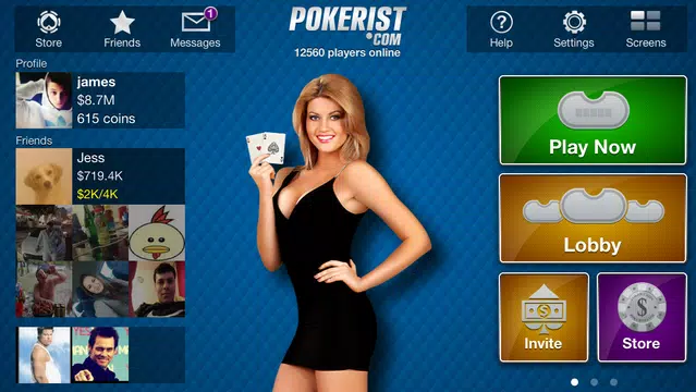 Texas Poker Lite ကိုဖန်သားပြင်4