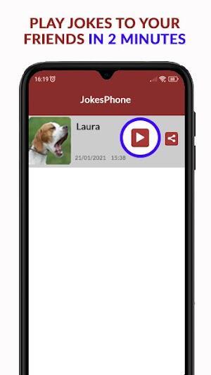 JokesPhone - Broma Telefónica captura de pantalla 2