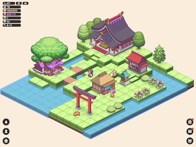 ภาพหน้าจอ Pixel Shrine JINJA Mod 4