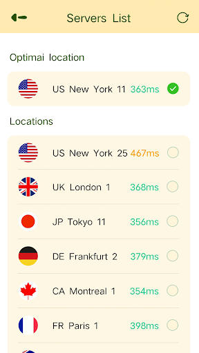 PPNet—Private VPN captura de pantalla 2