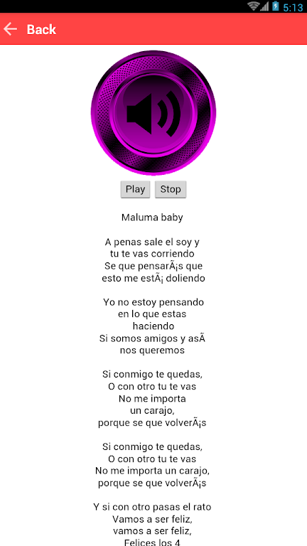 Felices Los 4 Maluma Musica Lyrics captura de pantalla 2