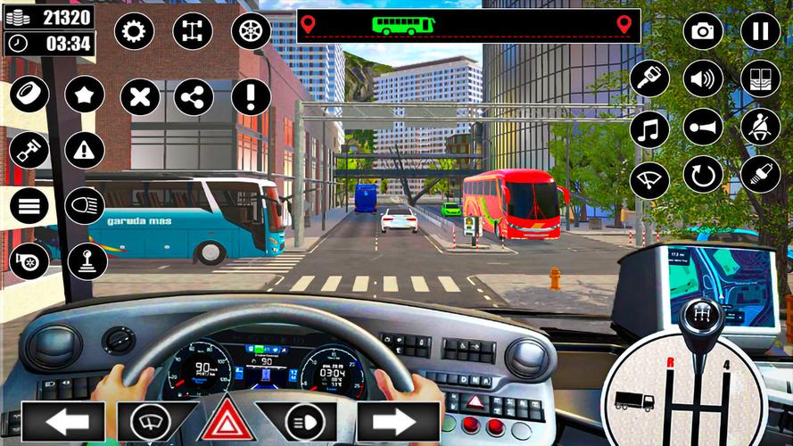 Motor Bus Simulator Coach Game экрана 1