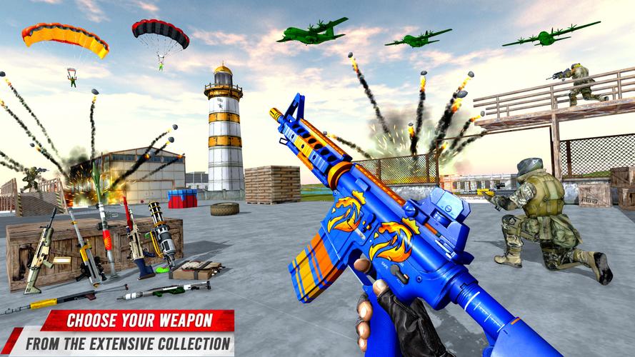 FPS Shooter:3D Gun Fire Games ảnh chụp màn hình 2