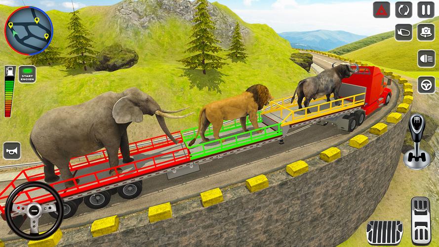 Wild Animal Truck Transporter Screenshot 2
