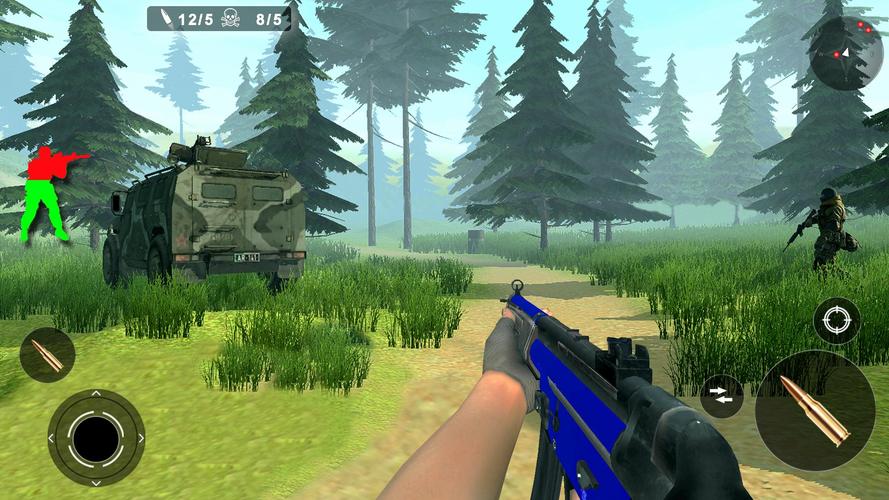 Commando Strike Offline Game экрана 2