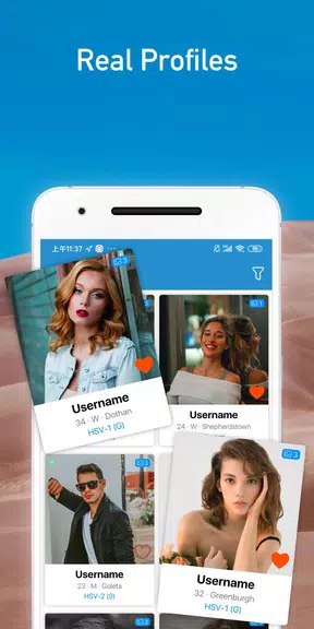 Positive Match: Herpes Dating应用截图第2张