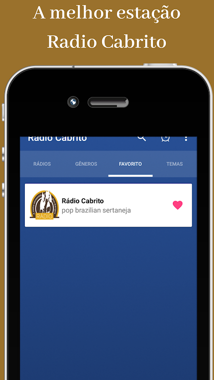 Radio Cabrito Estação Sertaneja Brazil应用截图第3张