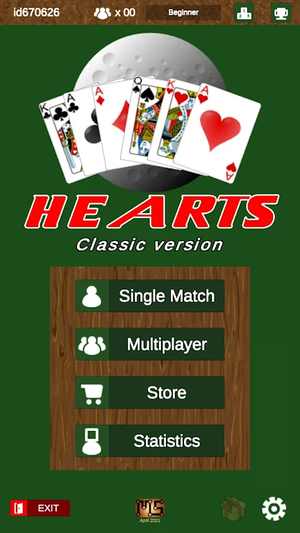 Hearts - classic version Capture d’écran1