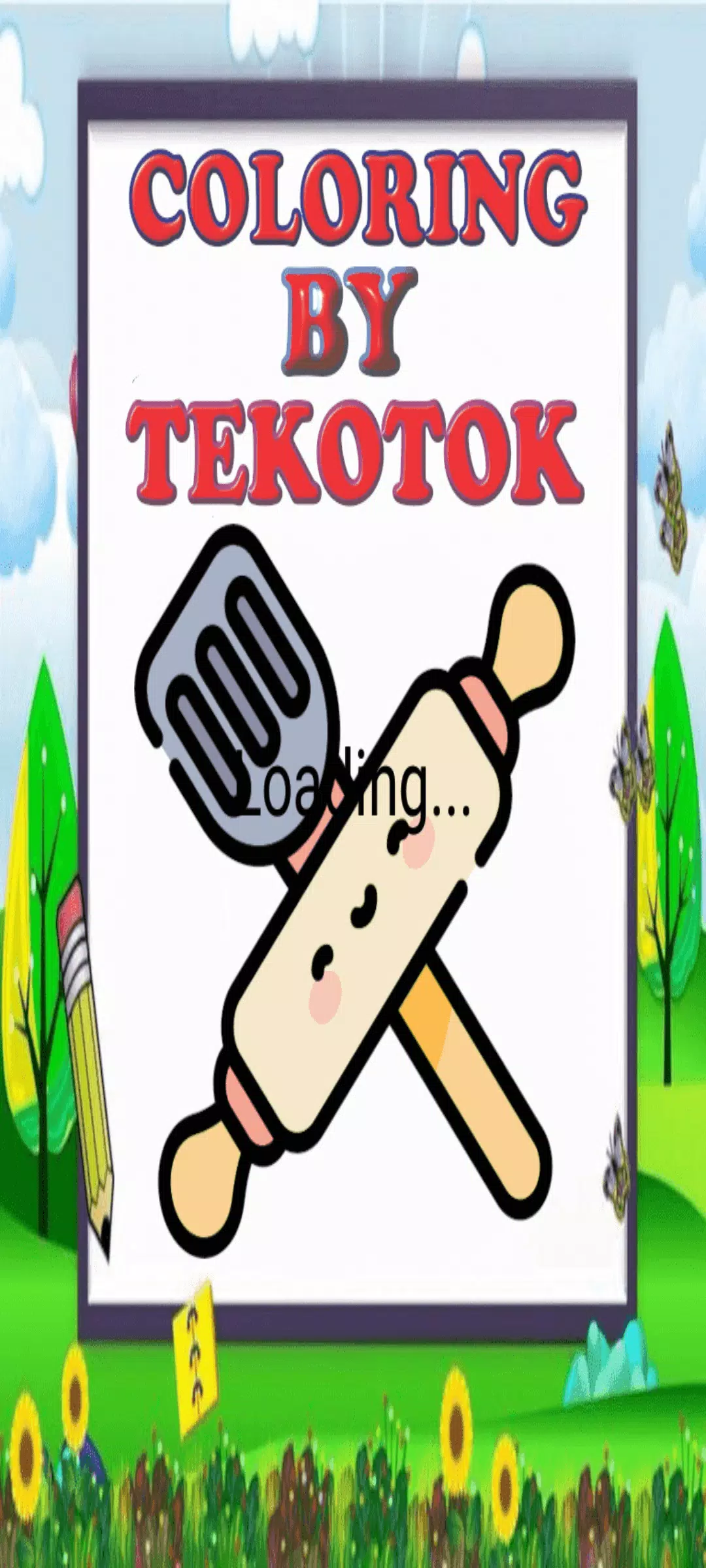 Coloring Kitchen Tools Screenshot 1