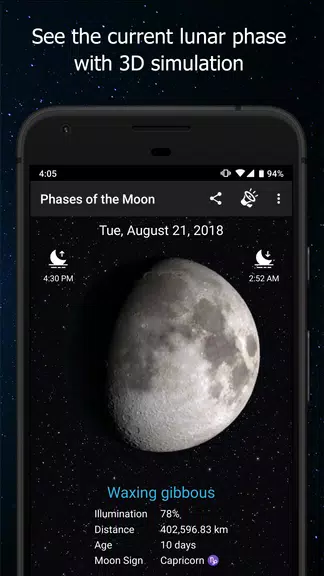 Phases of the Moon captura de pantalla 1