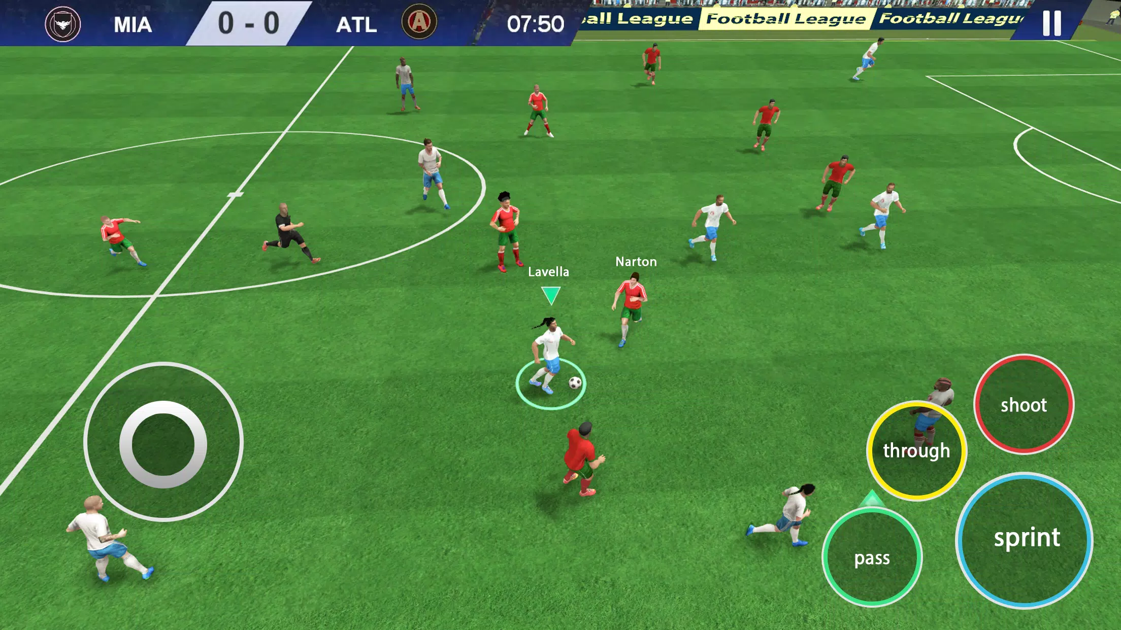 Ultimate Soccer League Star屏幕截圖2