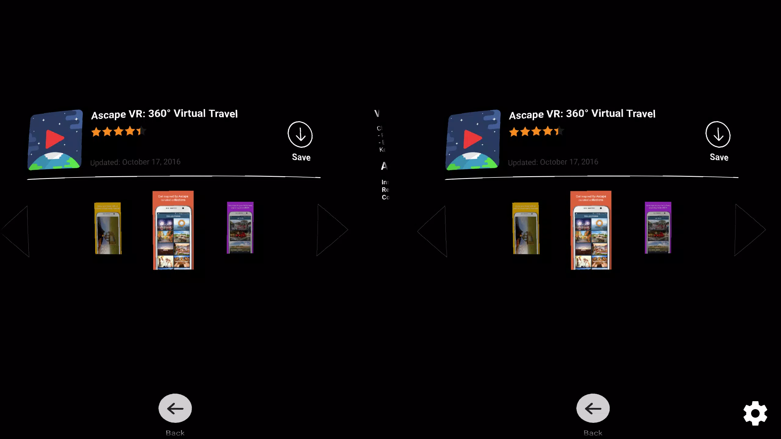 FD VR - Virtual App Launcher 스크린 샷 2
