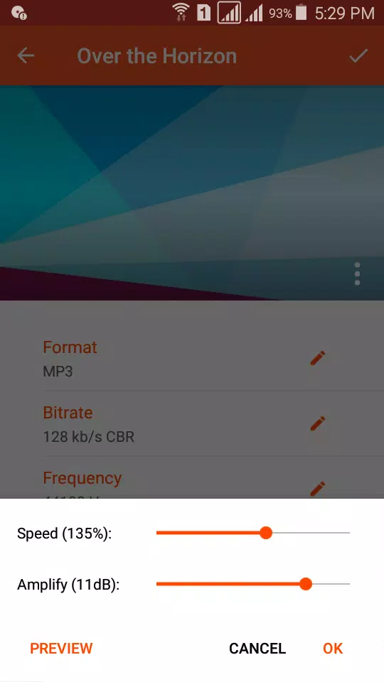 Audio Converter (MP3 AAC OPUS) 스크린 샷 4
