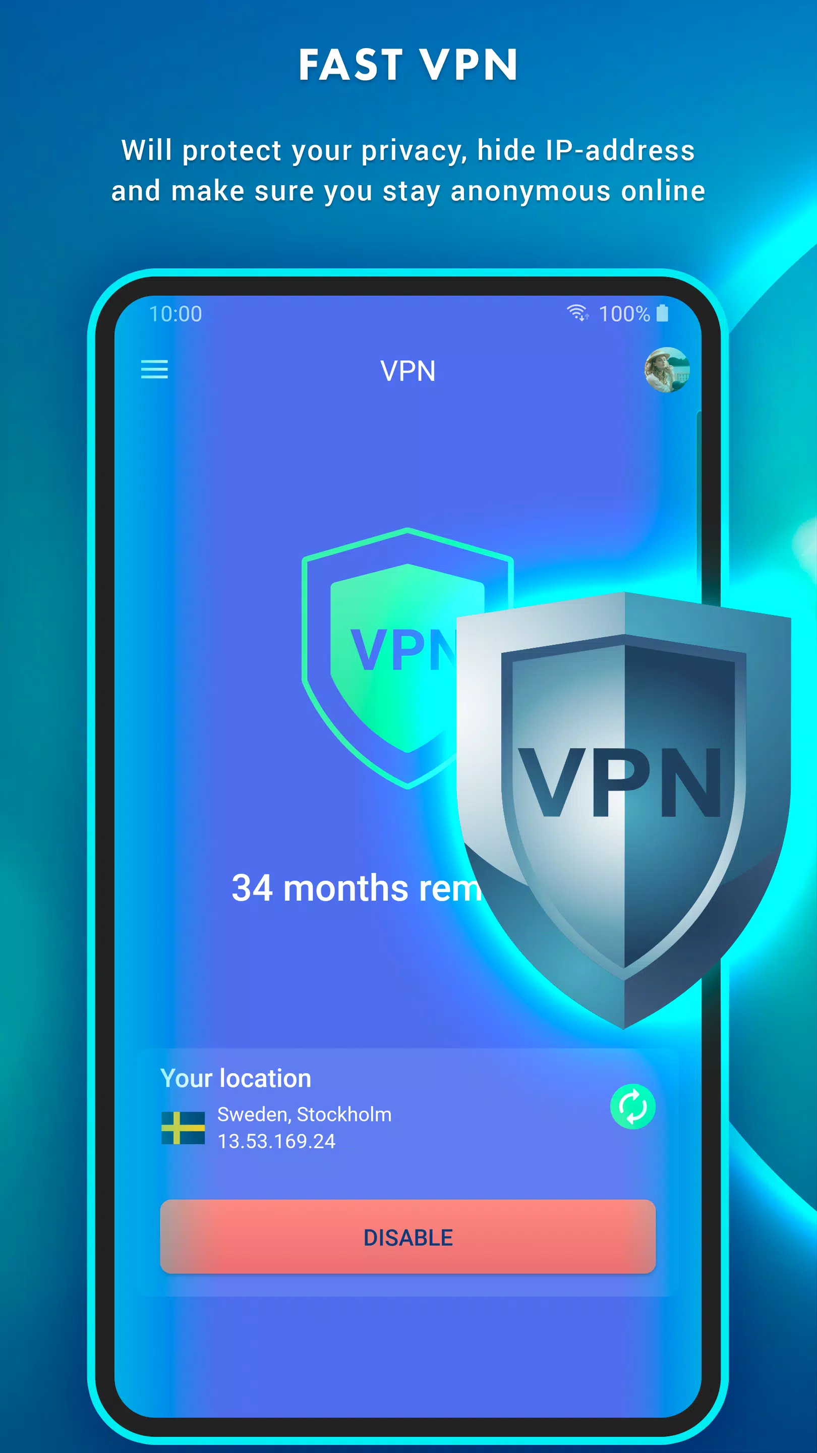 Antivirus - Cleaner + VPN ကိုဖန်သားပြင်3
