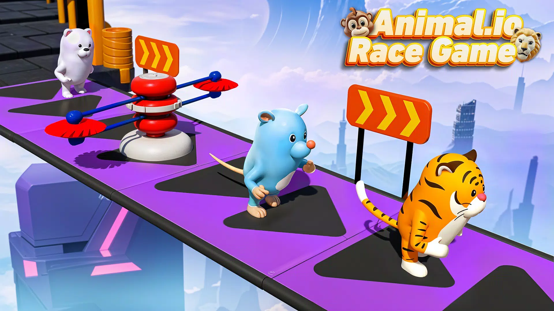 Animal.io - Run Fun Game captura de pantalla 1