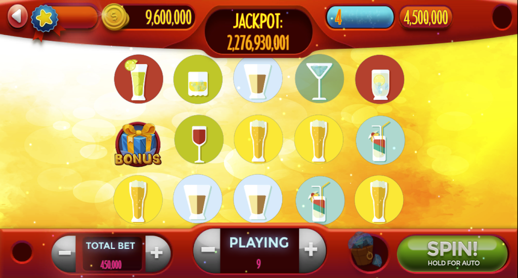 Alcohol-Slot Machine ảnh chụp màn hình 1