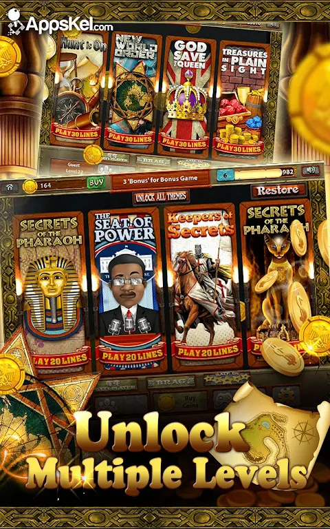 Lost Kingdom Treasure Slots– Las Vegas Casino Game屏幕截圖3