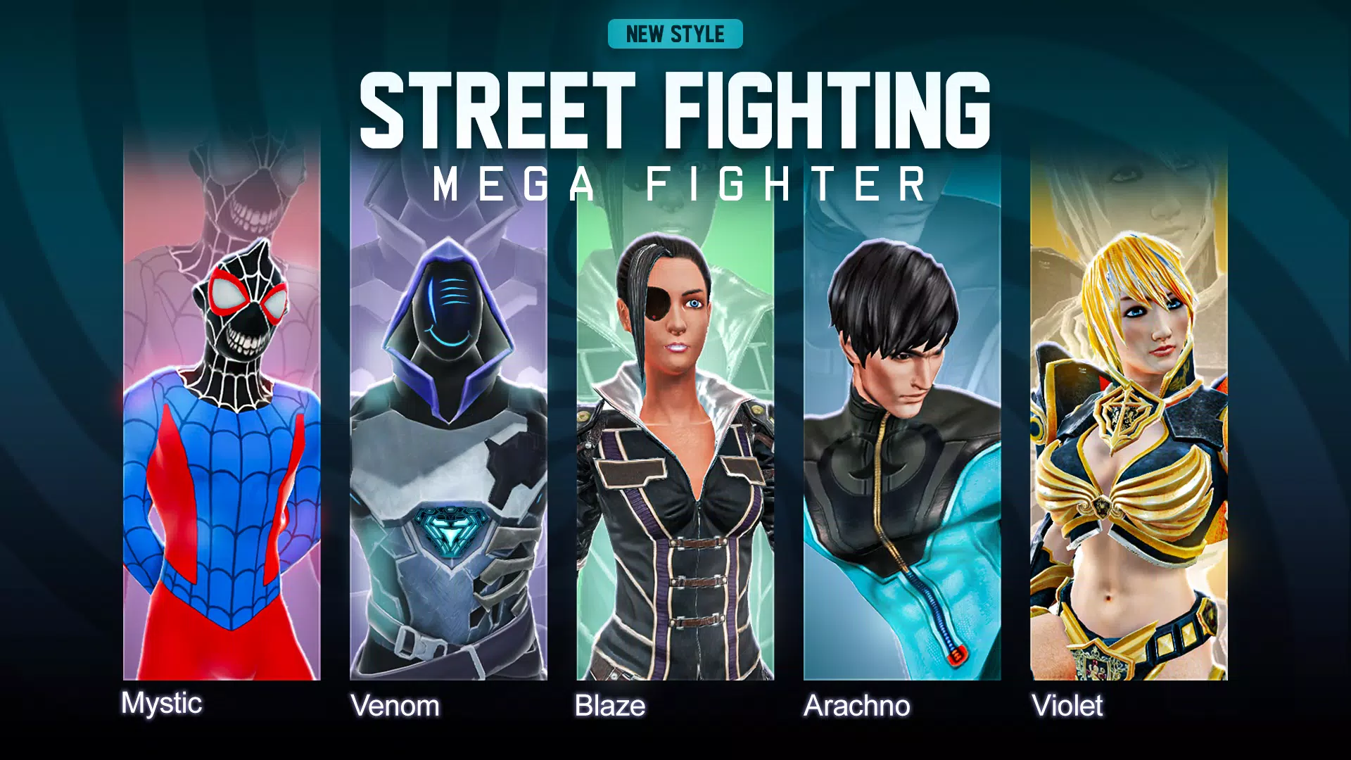 Street Karate Fighter Game ကိုဖန်သားပြင်3