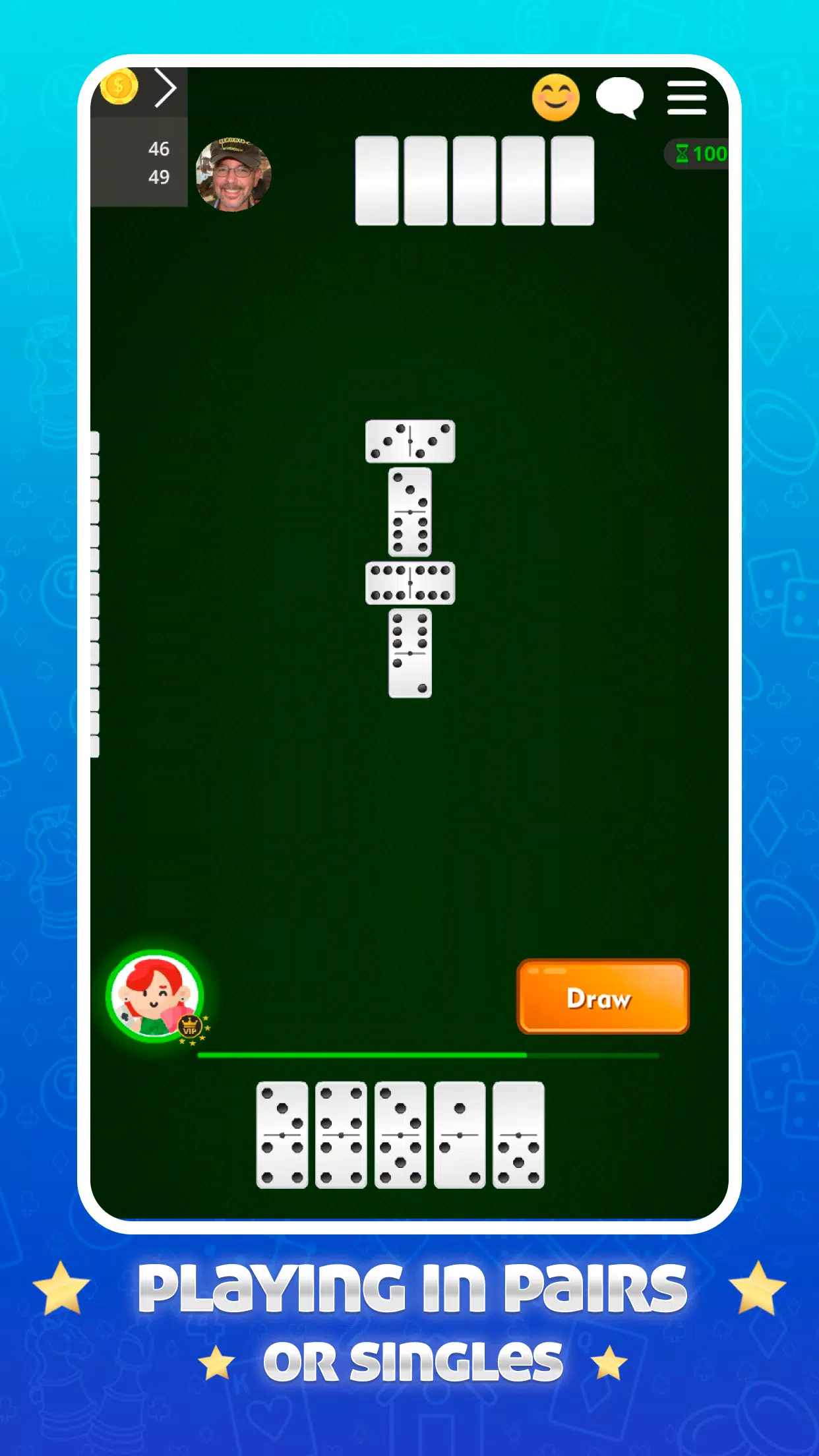 Dominoes Online - Classic Game Tangkapan skrin 4