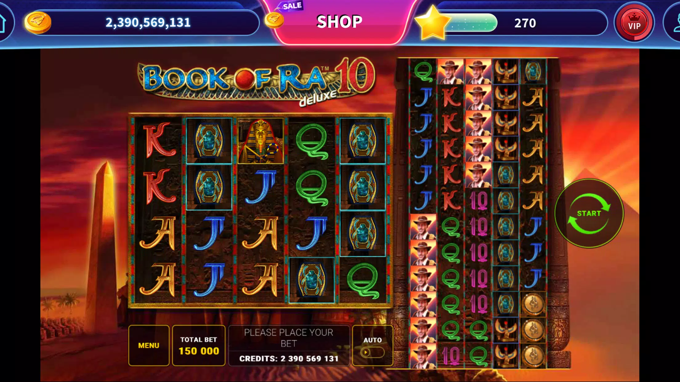 Book of Ra™ Deluxe Slot Screenshot 4