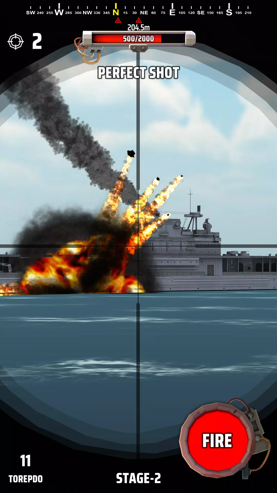 ภาพหน้าจอ Attack on Ship 4