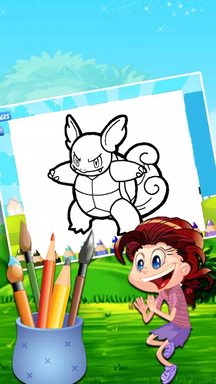 Coloring Book For Pokestar স্ক্রিনশট 1