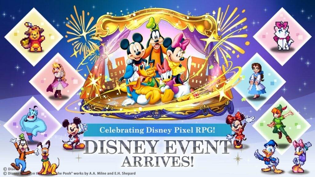Disney y Puzzle & Dragons se unen en un emocionante cruce de juegos de rol