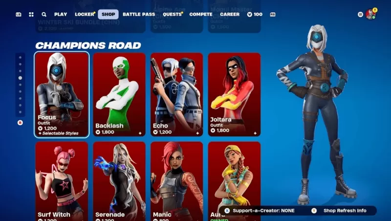 Fortnite手機：使用V-Bucks指南訪問和購買皮膚