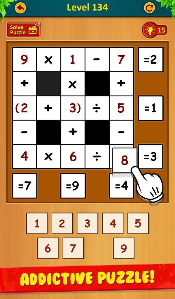 Math Puzzle Game - Math Pieces captura de pantalla 3