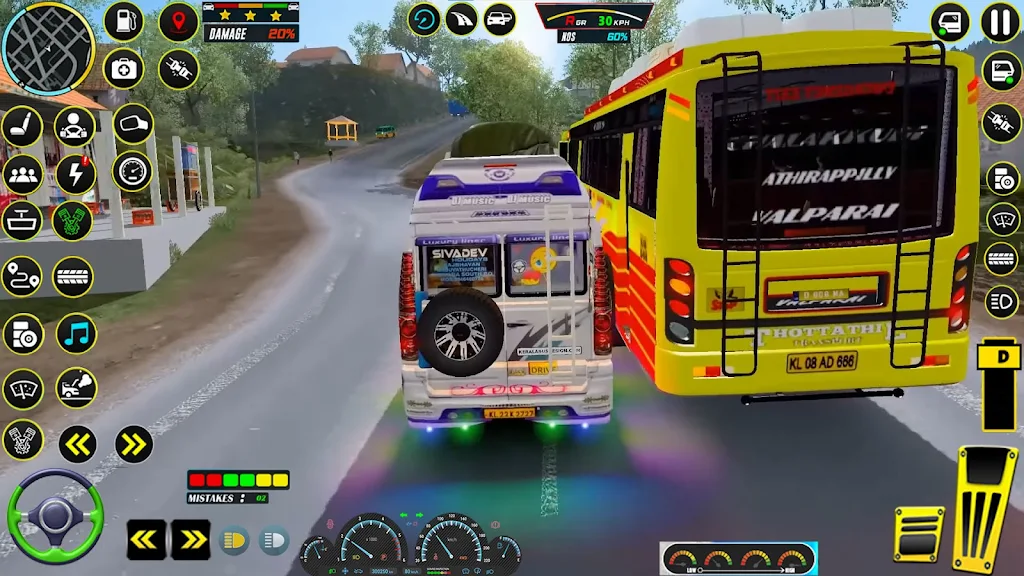 US Public Bus Driving Games 3d ảnh chụp màn hình 3