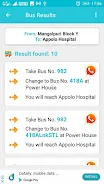 Screenshot Delhi Bus & Delhi Metro Route 4