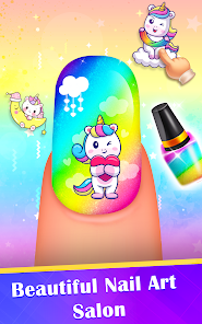 Nail polish game nail art экрана 1