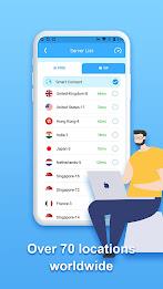 Speedy Quark VPN - VPN Master ကိုဖန်သားပြင်3