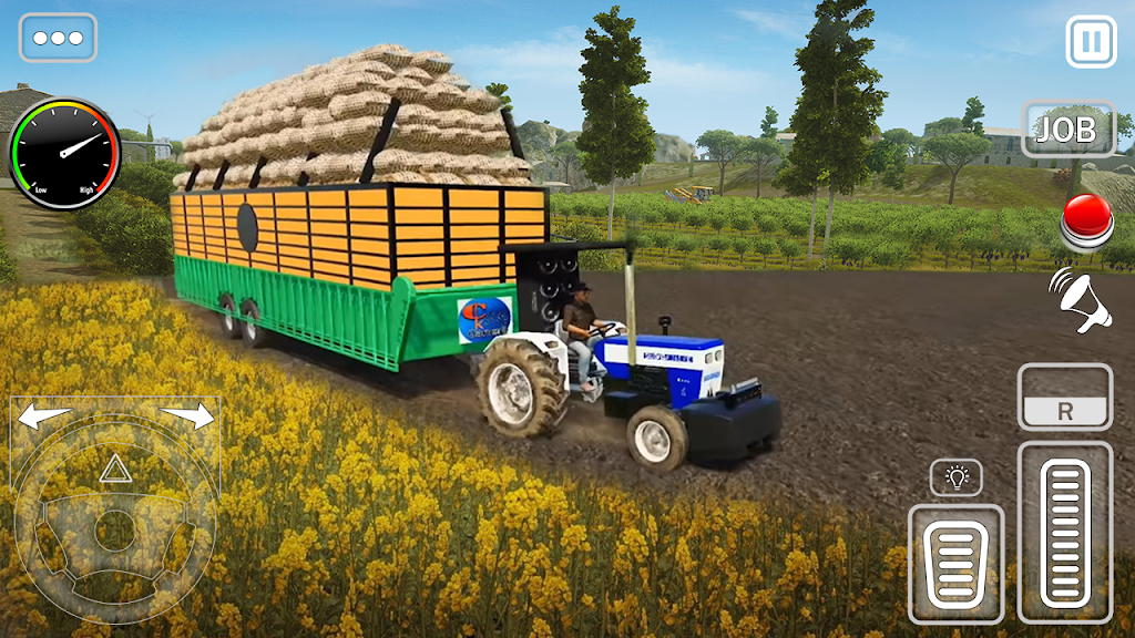 Farmer Tractor Driving Games ekran görüntüsü 4