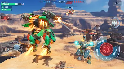 War Robots PvP マルチプレイスクリーンショット2