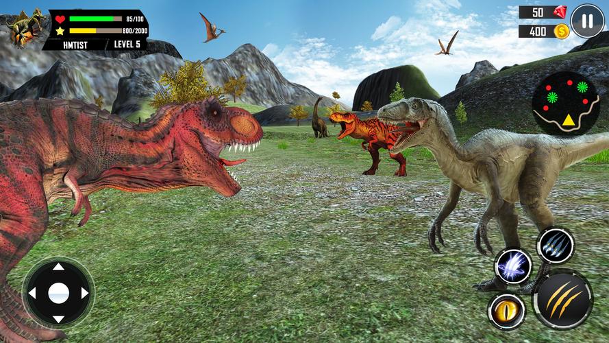 Dinosaur Simulator 3d offline экрана 2