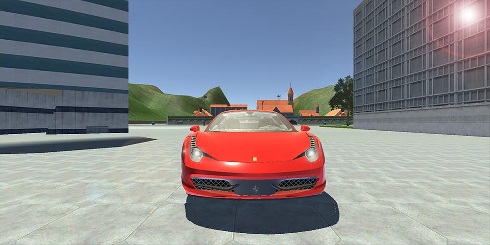 458 Italia Drift Simulator:Car Capture d’écran2