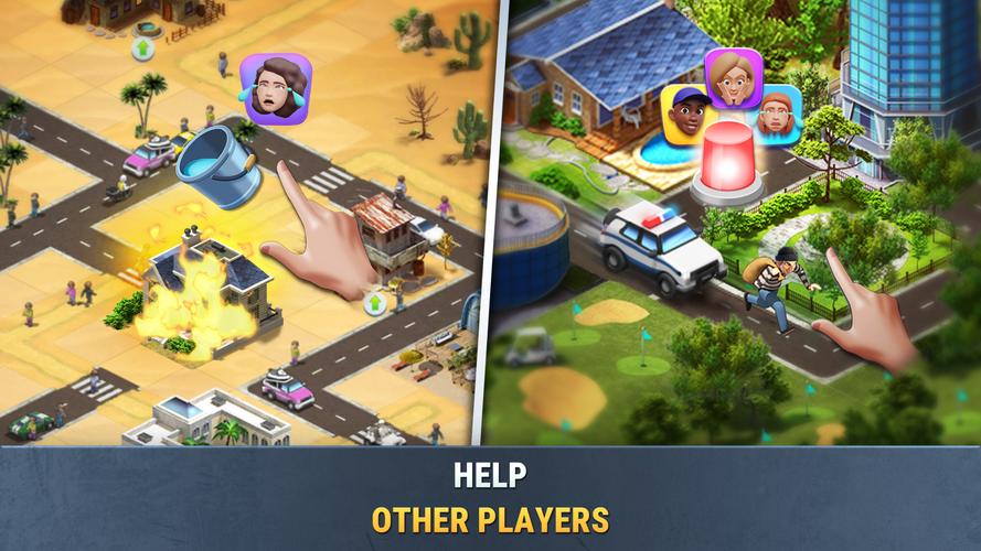 Build a City: Community Town 스크린 샷 2