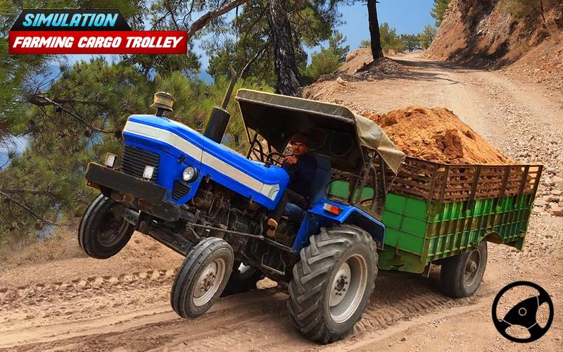 ภาพหน้าจอ Tractor Trolley Farming Drive 3