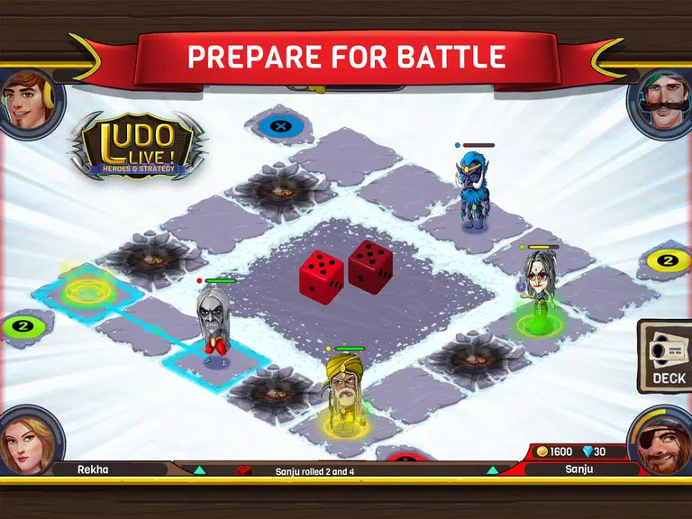 Ludo Live! Heroes & Strategyスクリーンショット2