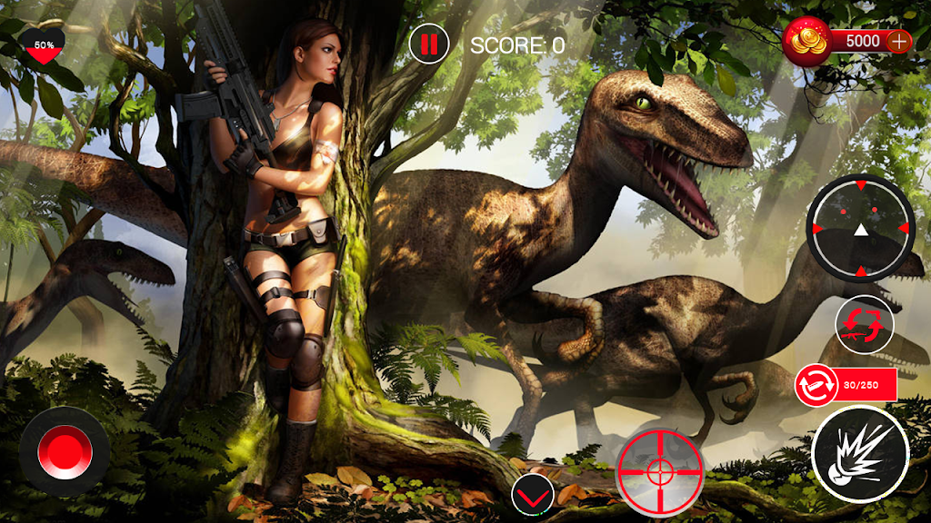 Dinosaur Destruction Super Dino&Deadly Dino Hunter स्क्रीनशॉट 1