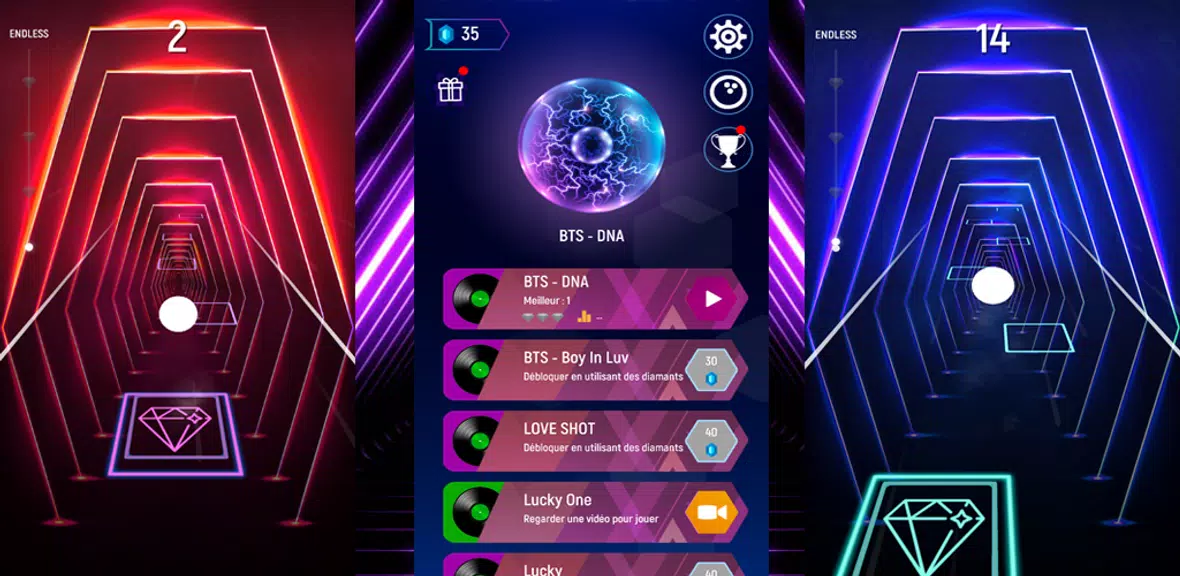 Tiles Hop : BLACKPINK KPOP EDM屏幕截圖1