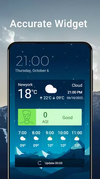 Weather Chart: Tomorrow, Today экрана 1
