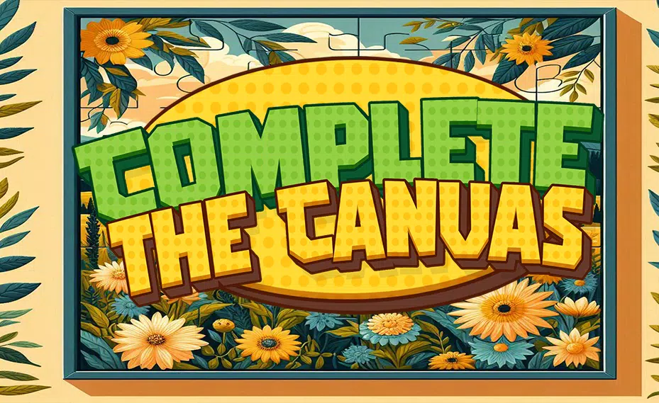 Complete the Canvas Puzzle screenshot 1