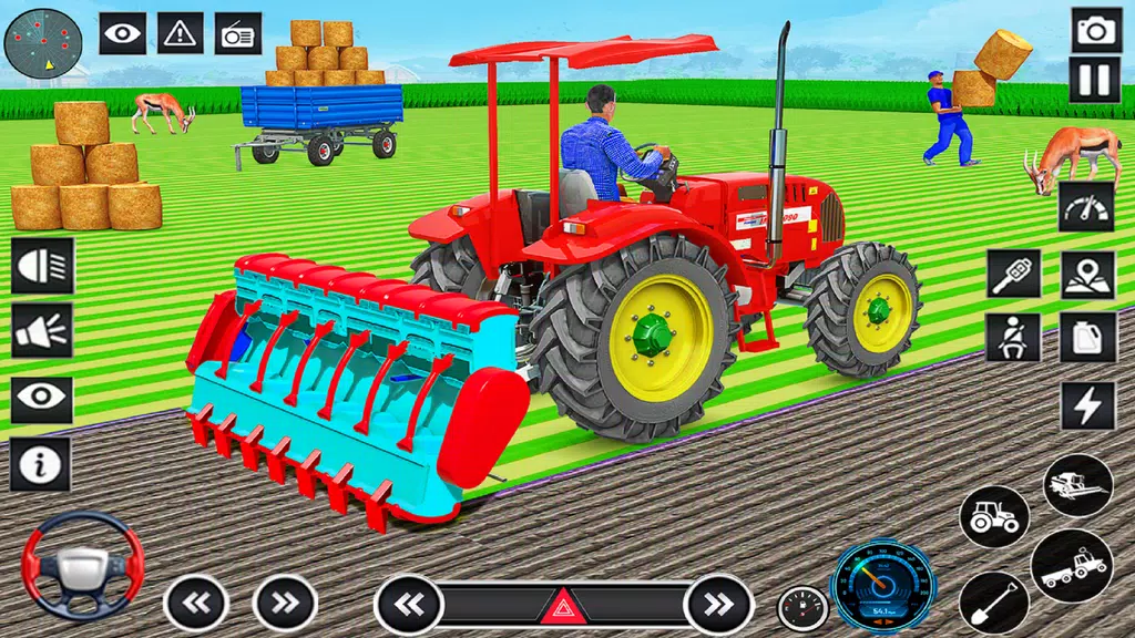 Farming Games: Tractor Driving Captura de pantalla 2