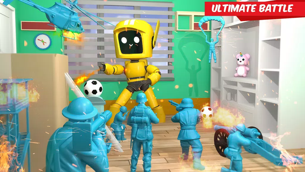 Army Toys War Attack Shooting Screenshot 4