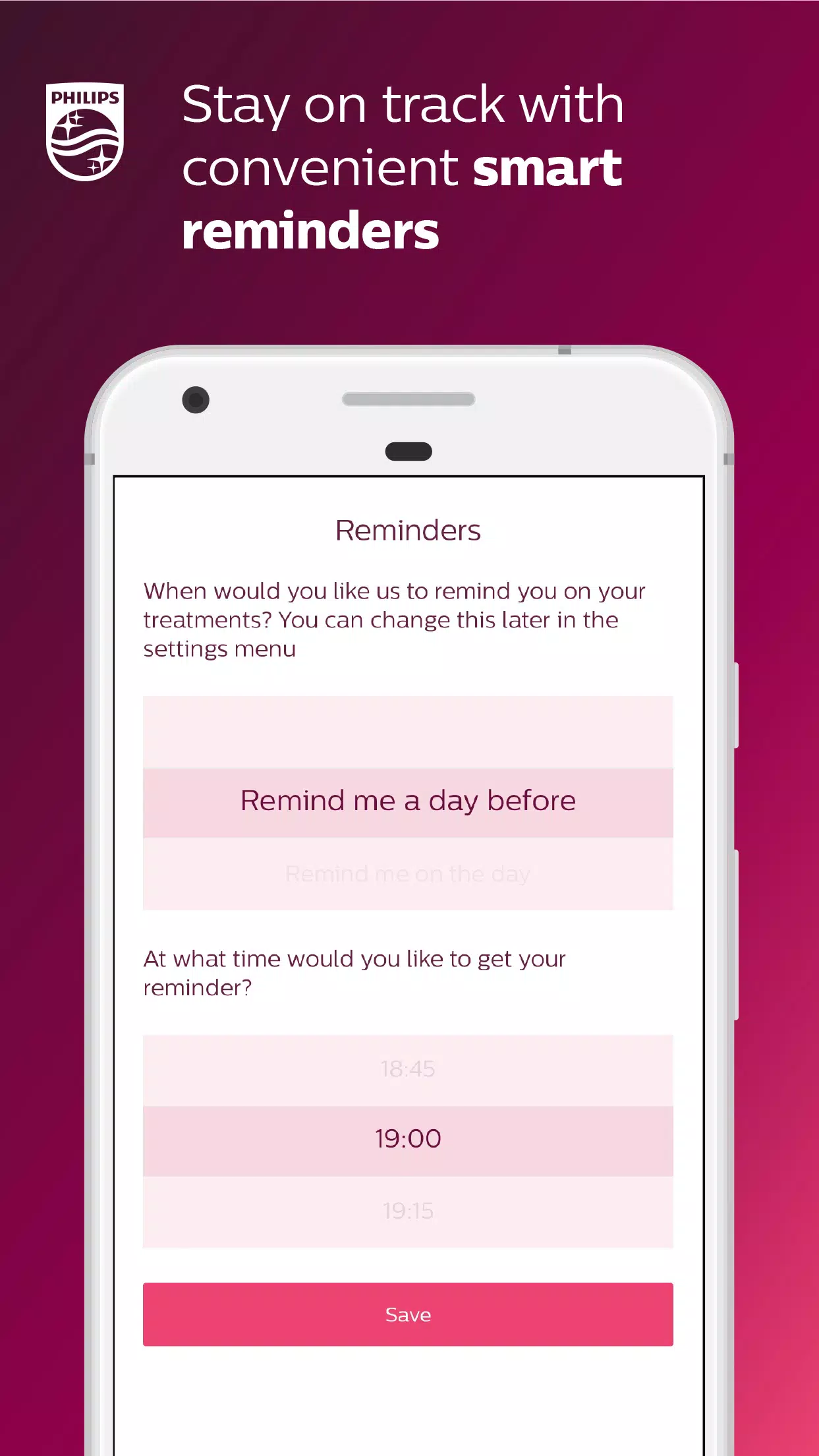Philips Lumea IPL screenshot 2