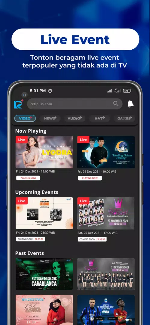 RCTI+ Superapp屏幕截圖4